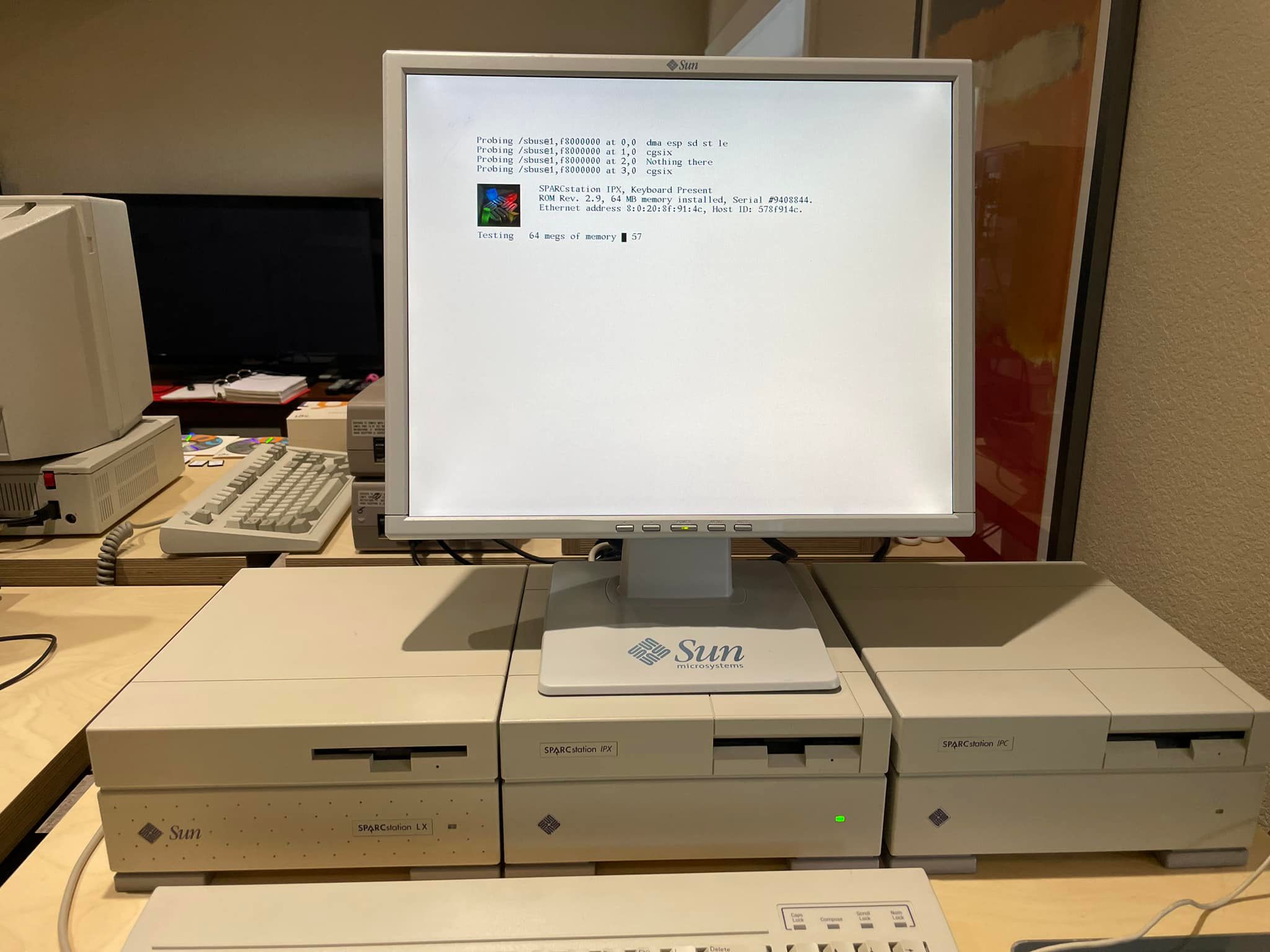 Modified LX with SCSI2SD and custom bracket