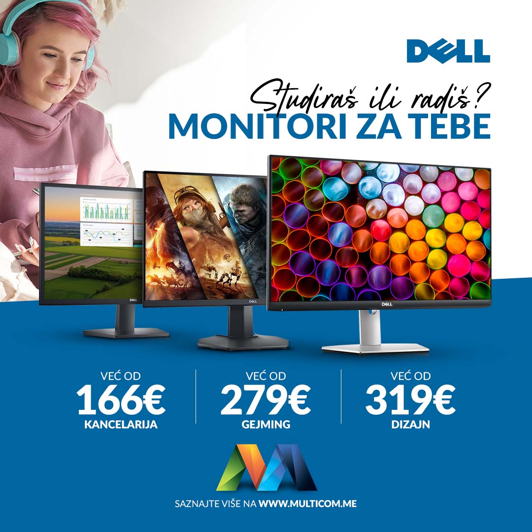 Multicom Retail - Svestrani #Dell monitori poznati su kao...