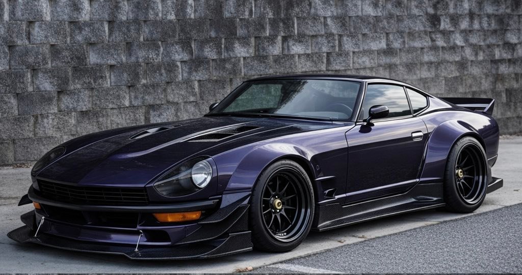 Datsun 240Z and 260Z reimagined and redesigned by CDK-Design Studios