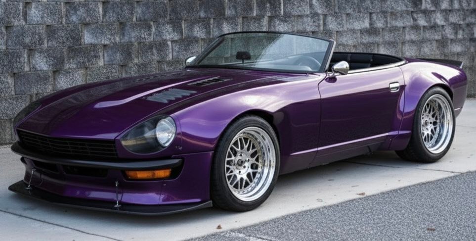 Datsun 240Z and 260Z reimagined and redesigned by CDK-Design Studios
