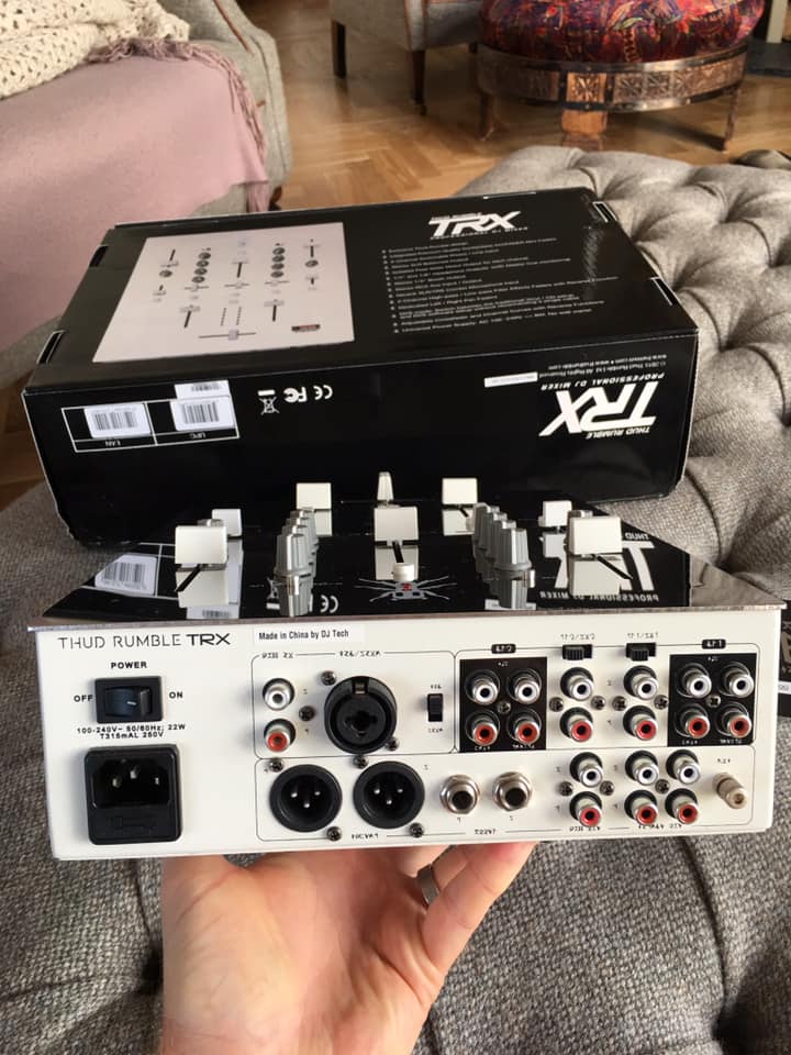 DJTech Thud Rumble TRX mixer review