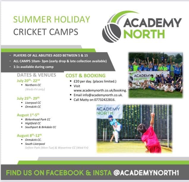 These Camps have been... - Highfield Cricket Club - Wigan