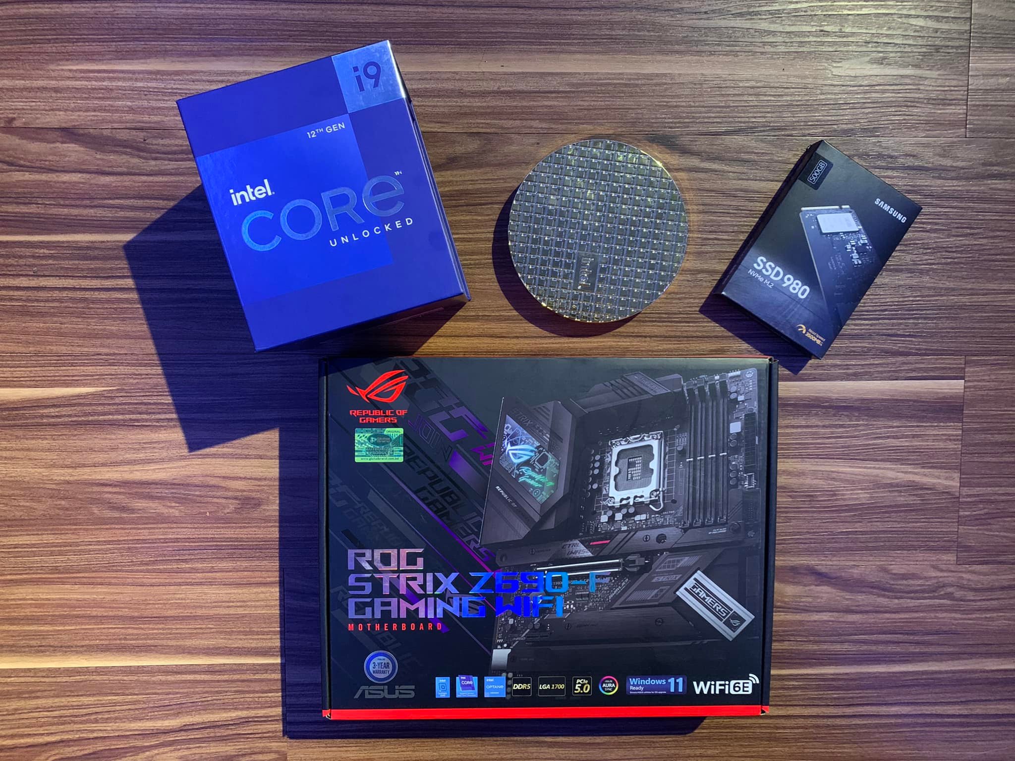 Well these work with a z390 Mobo and Intel i7 8700