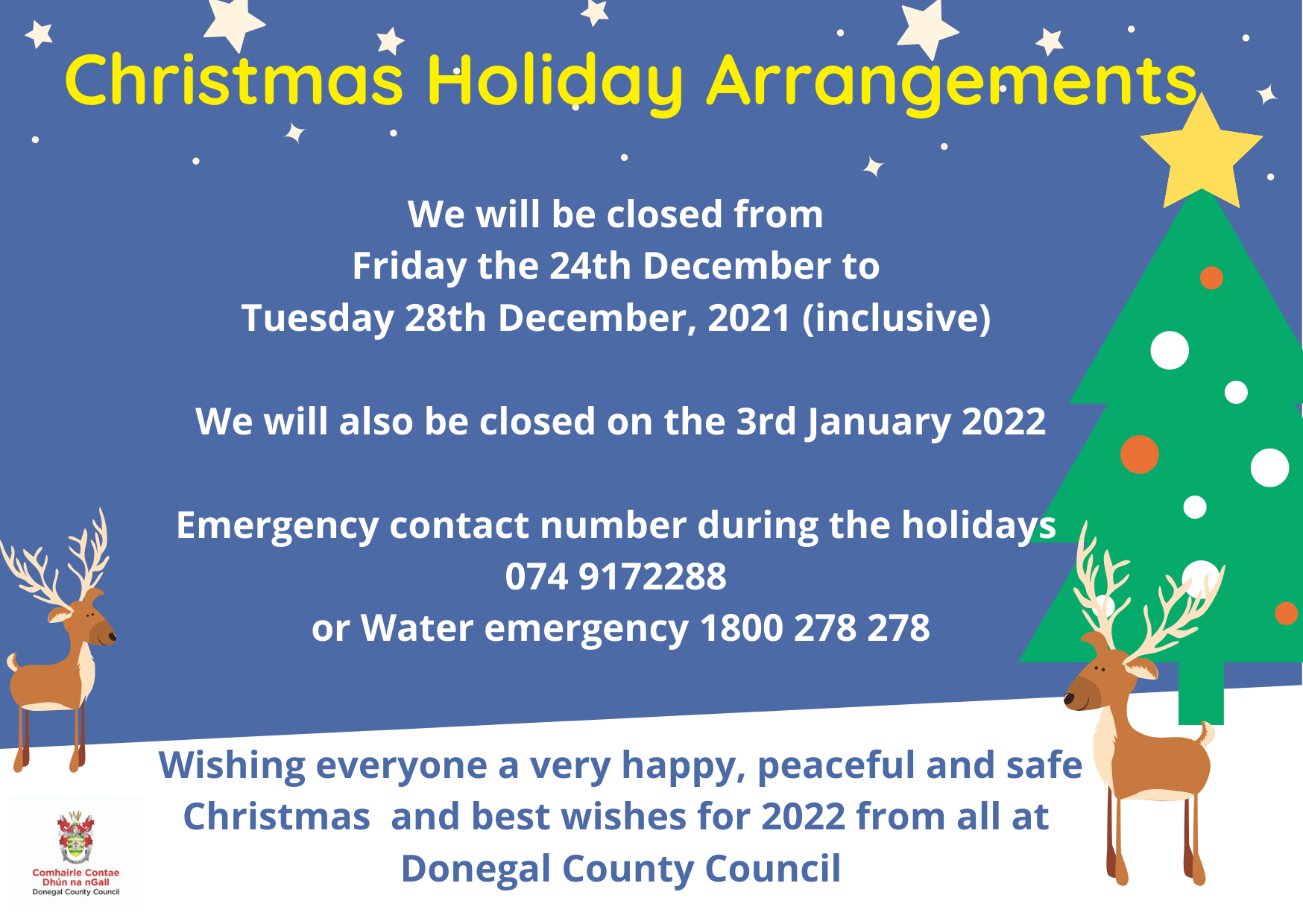 Donegal County Council - Merry Christmas to all from Donegal County ...