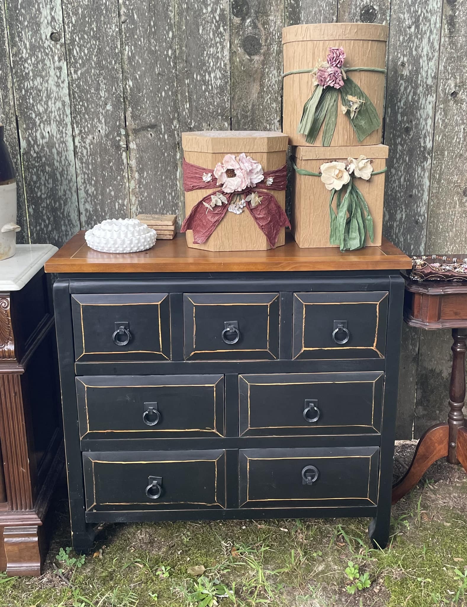 belcourt black dresser from Rooms To Go collection 5 drawer chest. Dimensions in pic Color:School Days Pink SHEIN BAE Plus Size 330.69 pounds. Effortless Tailoring