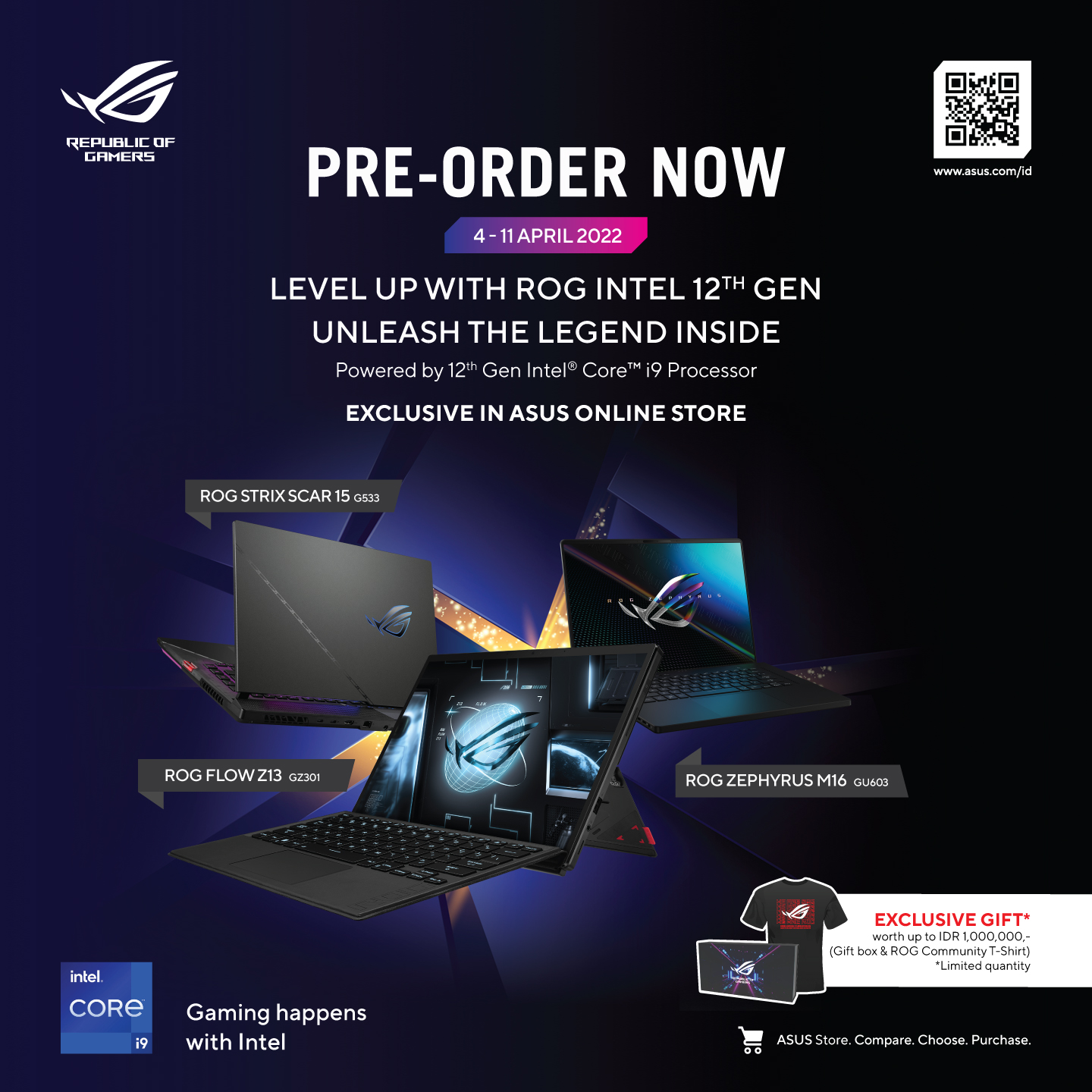 ASUS Republic of Gamers - Yang sudah menunggu sejak lama, yuk Pre-Order ...