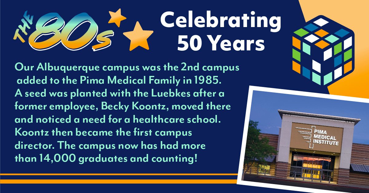 Did you know? In 1985, our 2nd... - Pima Medical Institute