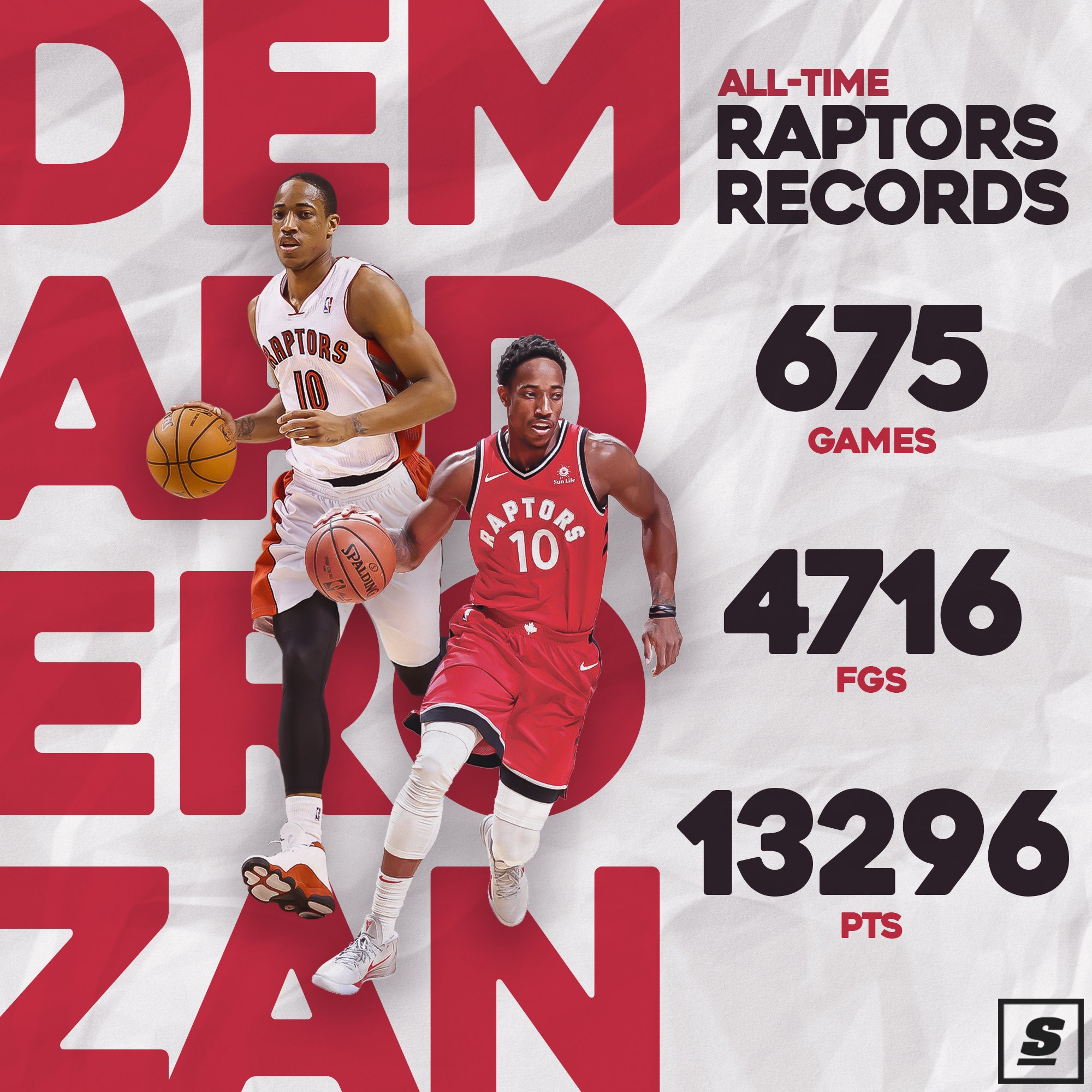 DeMar DeRozan leaves the Toronto Raptors as the franchise leader 