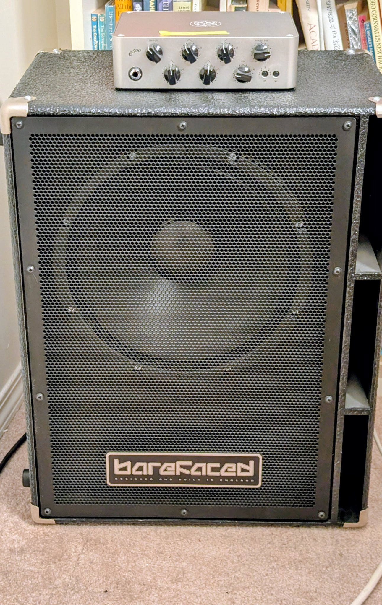 Barefaced Super Compact. Darkglass e500. Nothing it can