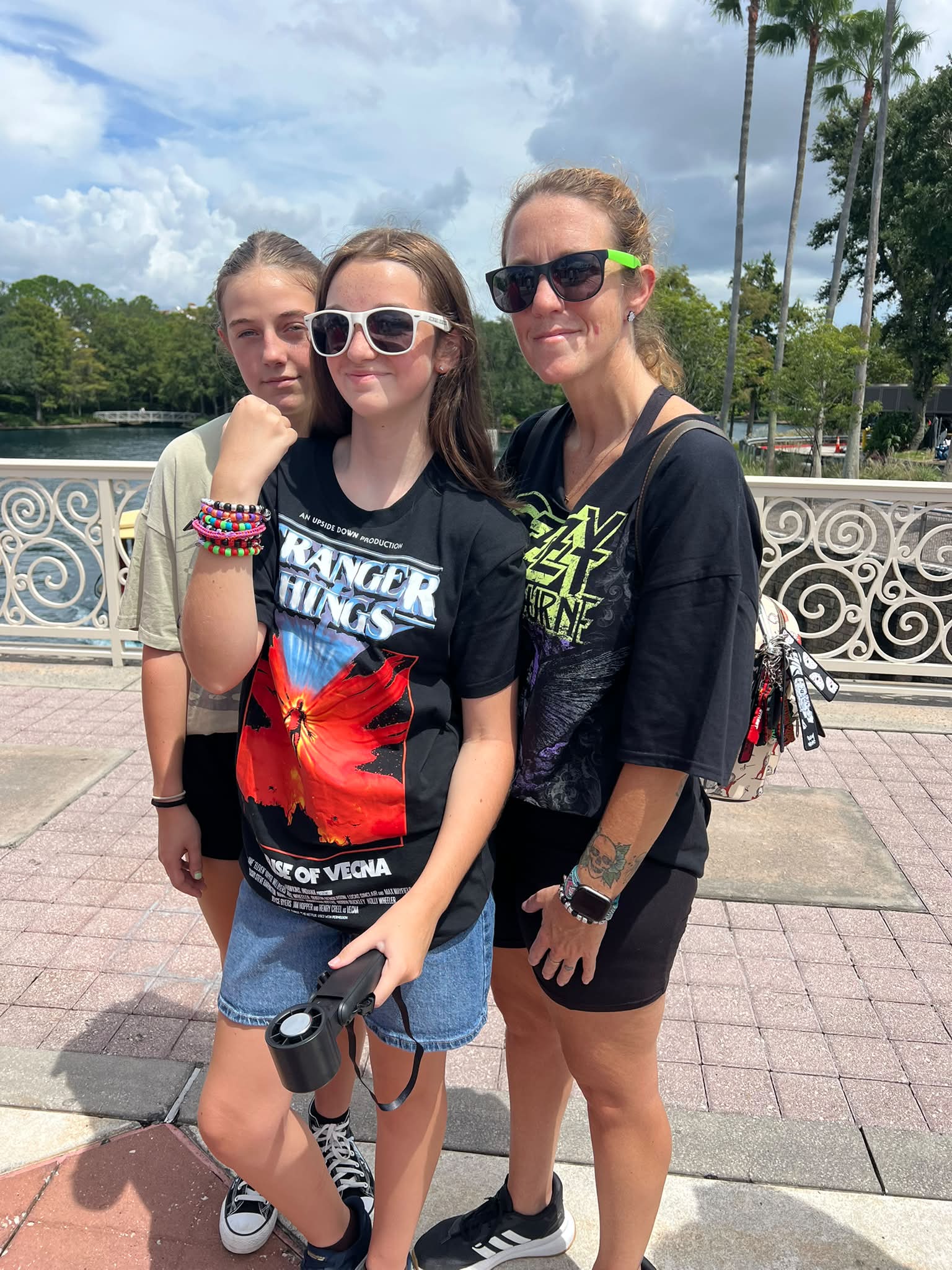 Trading locations for keychains and bracelets at Universal Studios