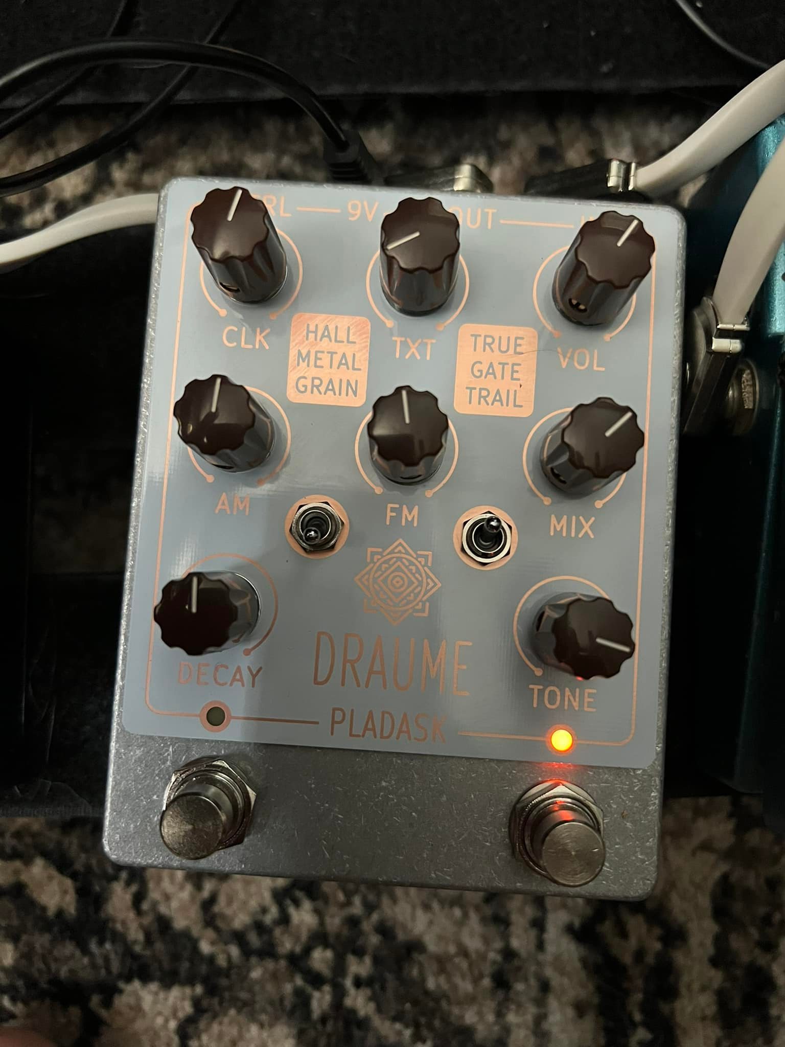 Pladask Elektrisk Draume reverb pedal review
