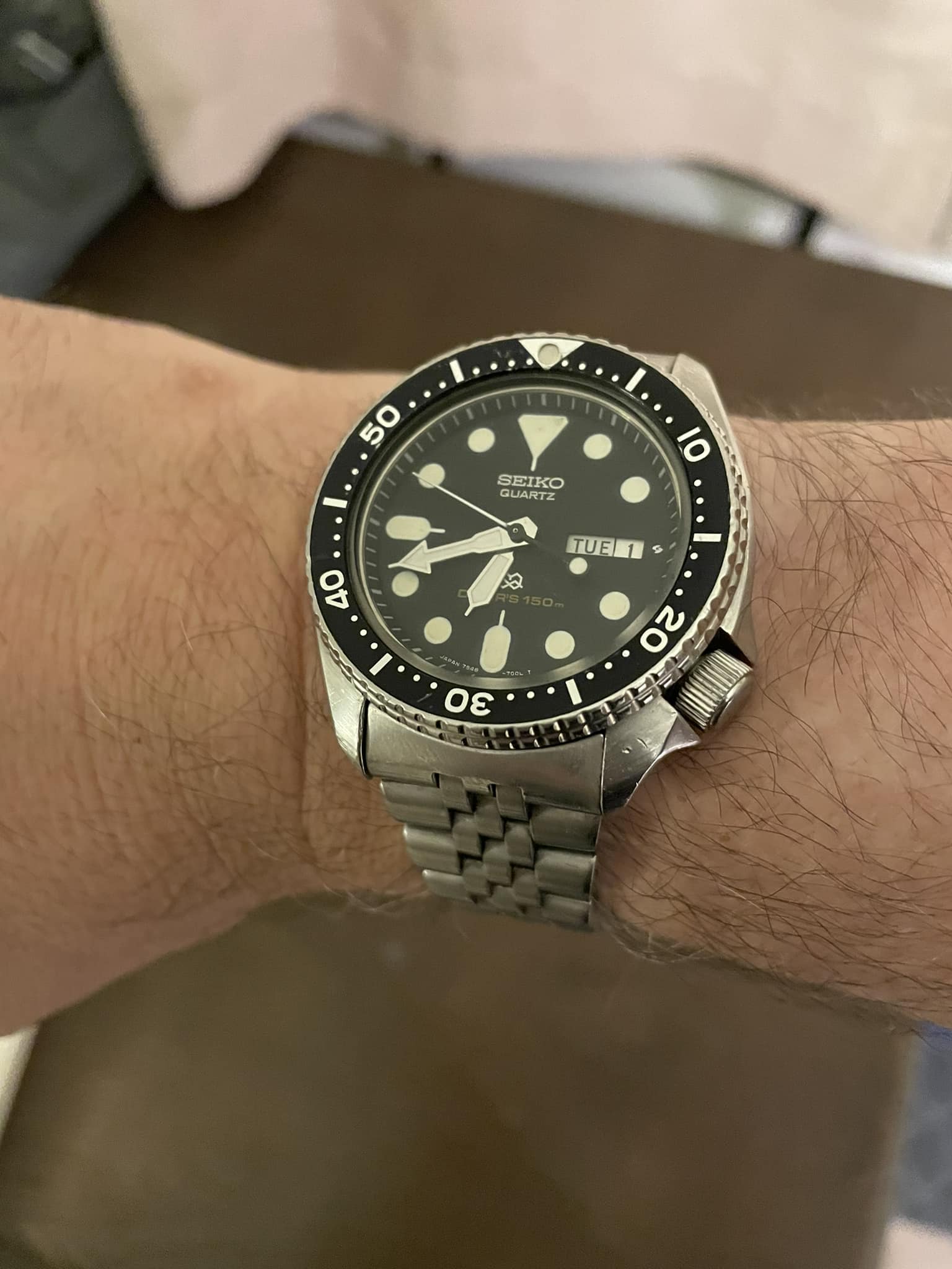 Had the 7006-7159 on the wrist today.