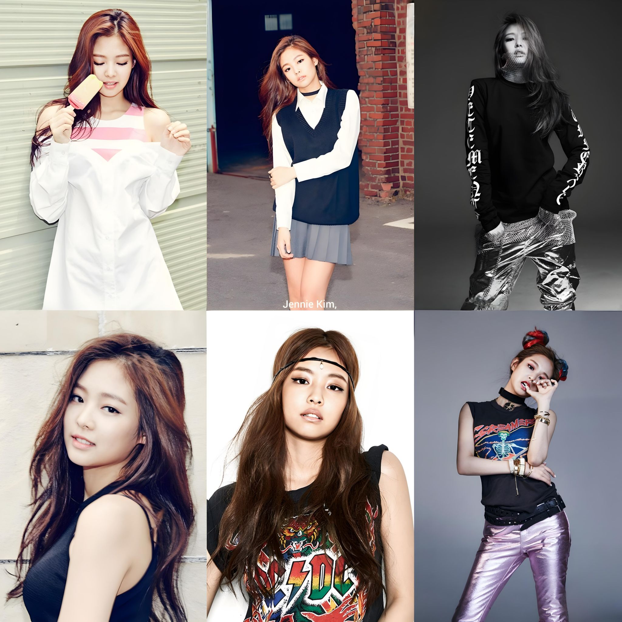 Jennie Kim's 2016 throwback