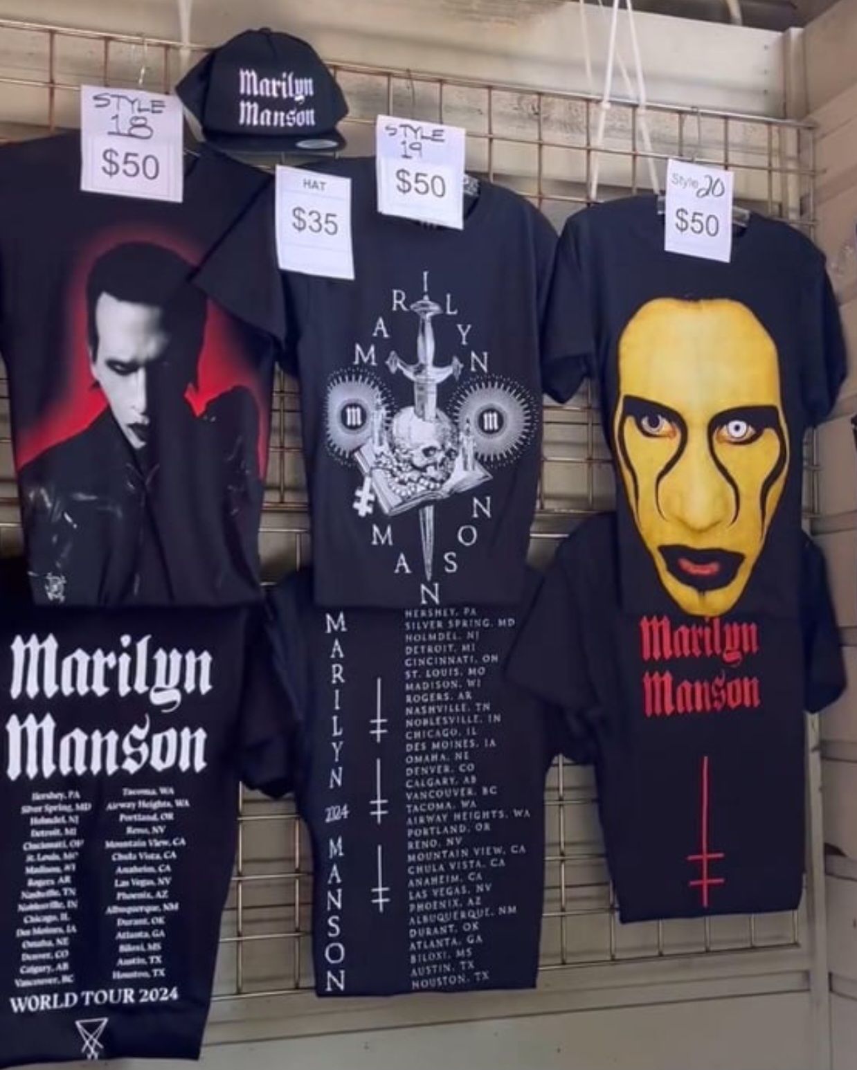 Where is the Sex is Dead tour shirt?
