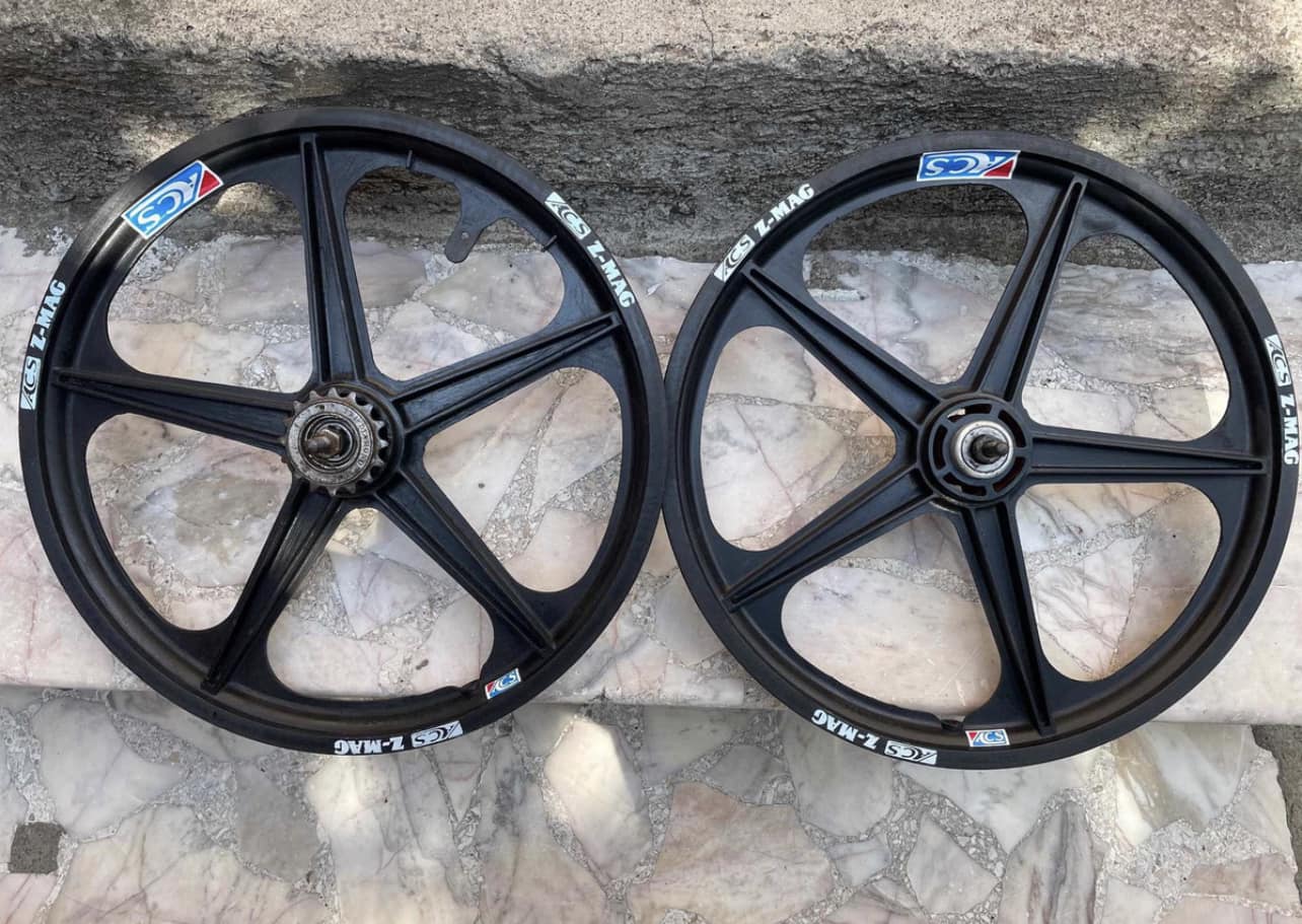 JACK ACS ZMAG WHEEL ACS Z Mag 5-Spoke BMX Bicycle Rear Wheel with