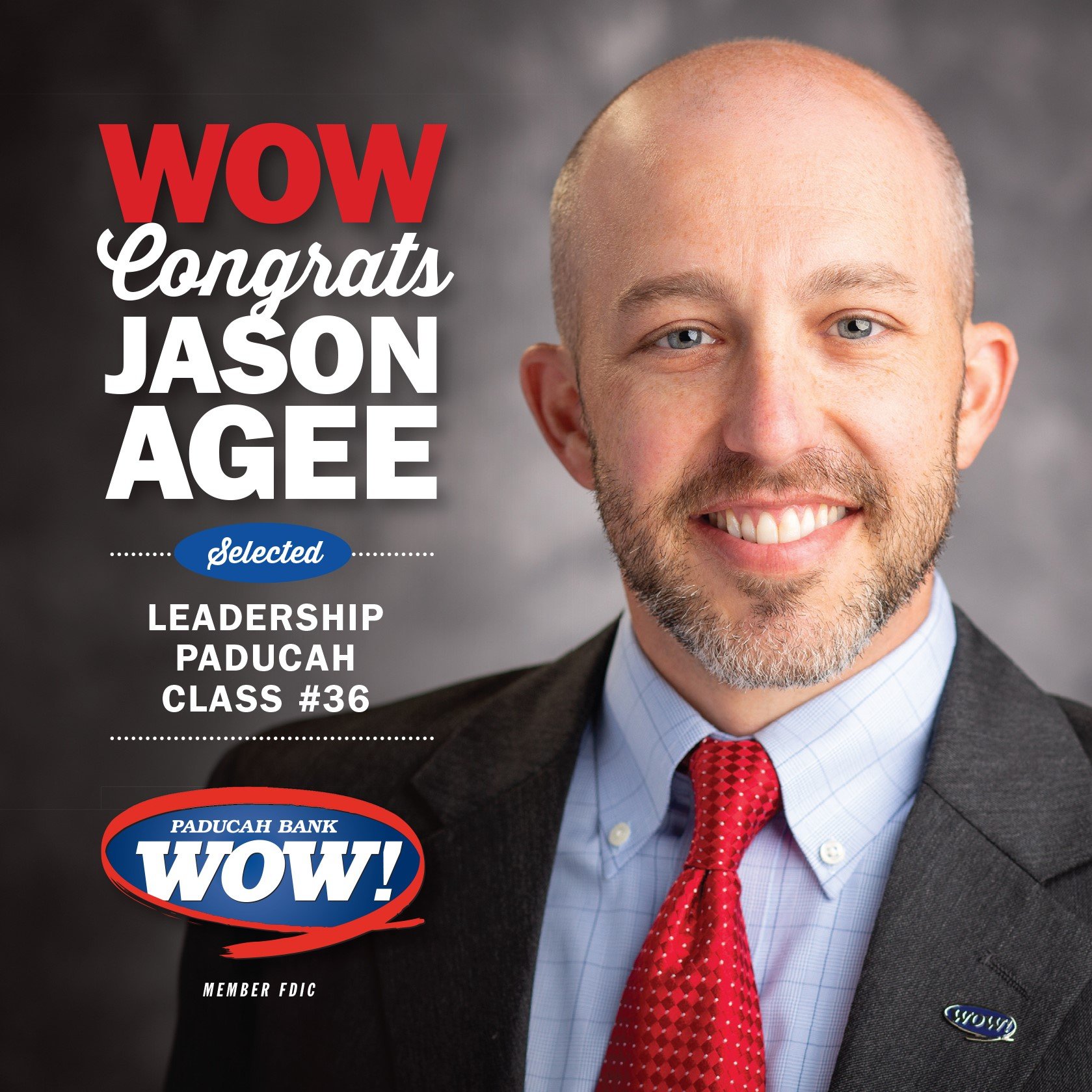 Paducah Bank - We are celebrating Jason Agee today! He was...