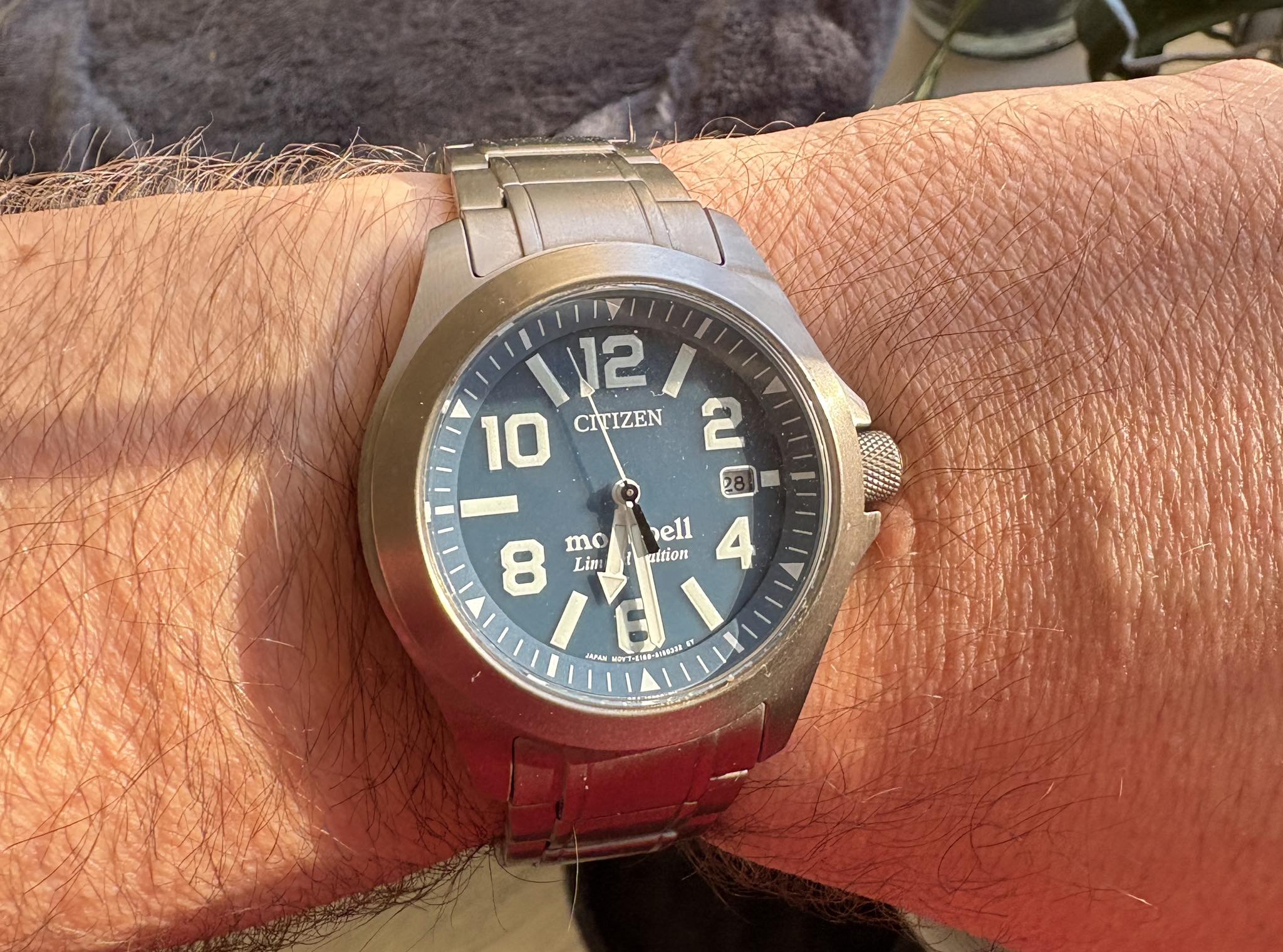 Picked up this Citizen mont-bell Limited Edition (BN0121-51L