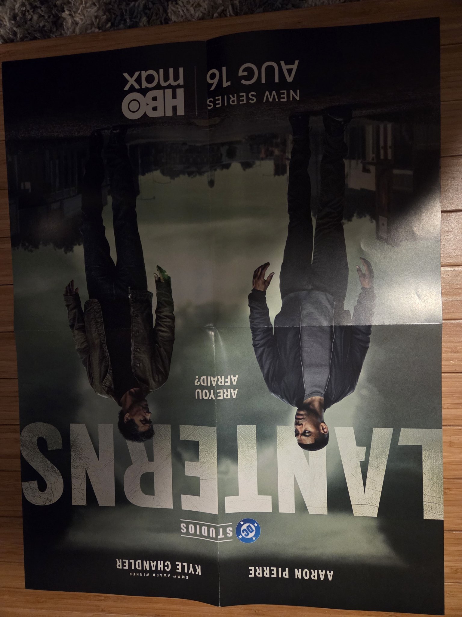 Rare 17x22 Green Lantern poster found at local comic book store