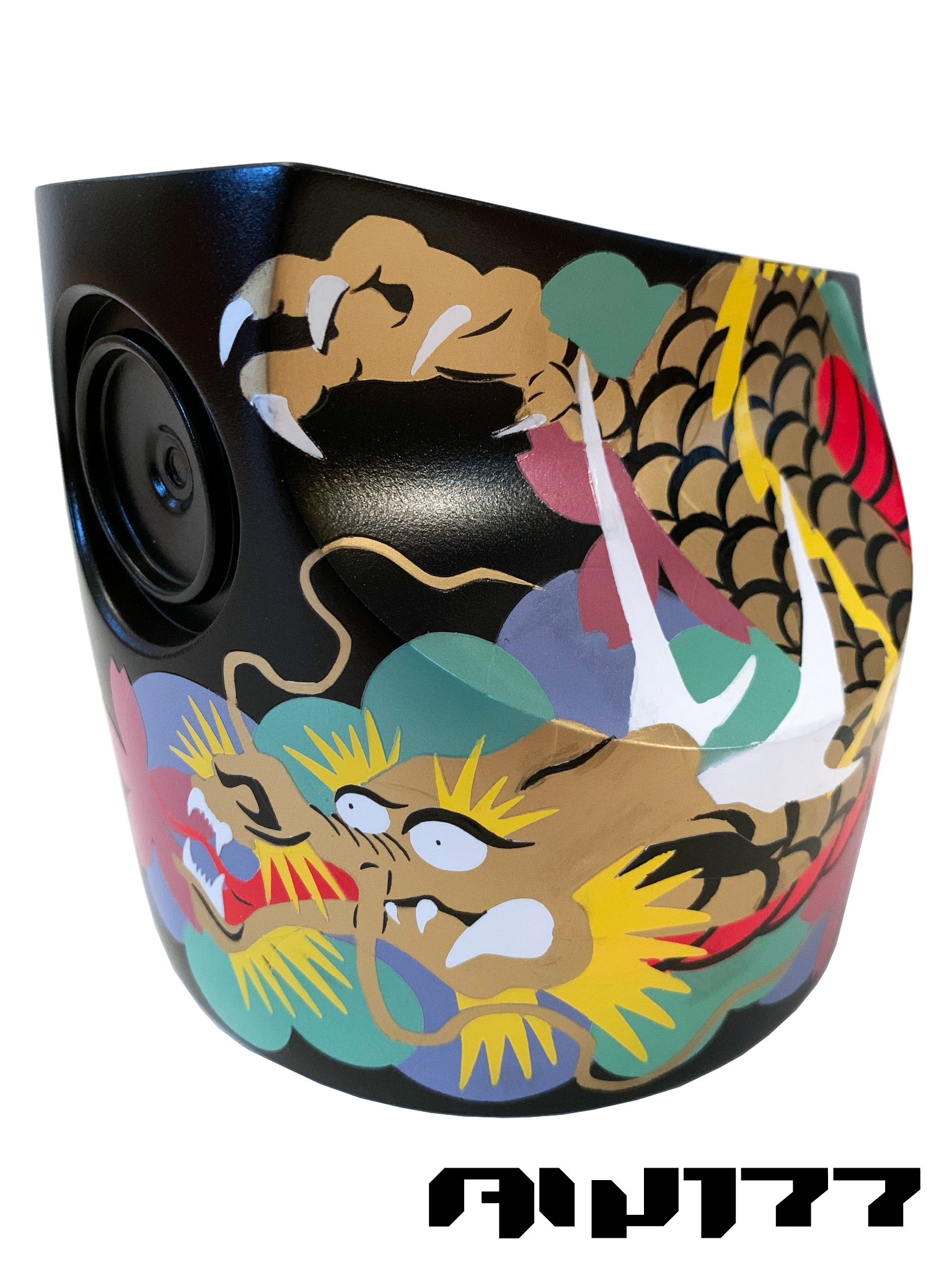 AW177 - “Return of the Dragon” - my custom art toy piece for the Banana ...
