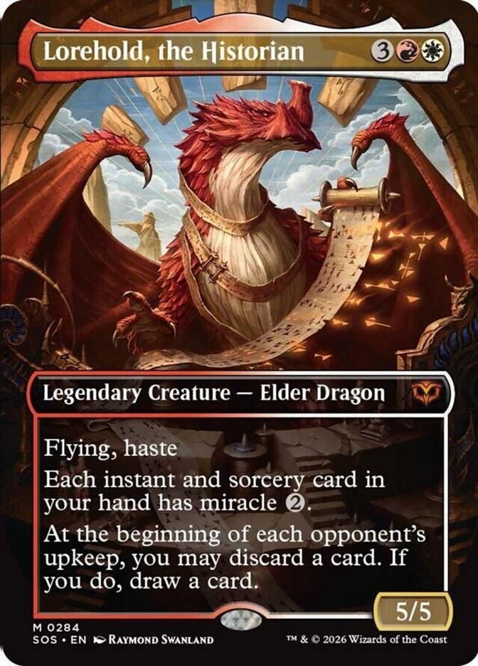 mtg dragons that draw cards Adventures in the Forgotten Realms Iymrith, Desert Doom then you may put a permanent card from your hand onto the battlefield. Lorehold, the Historian card with