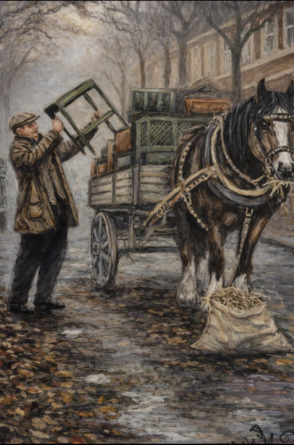 Chris - “Rag and Bone Man” Acrylic on panel 2026 by Chris May | Facebook