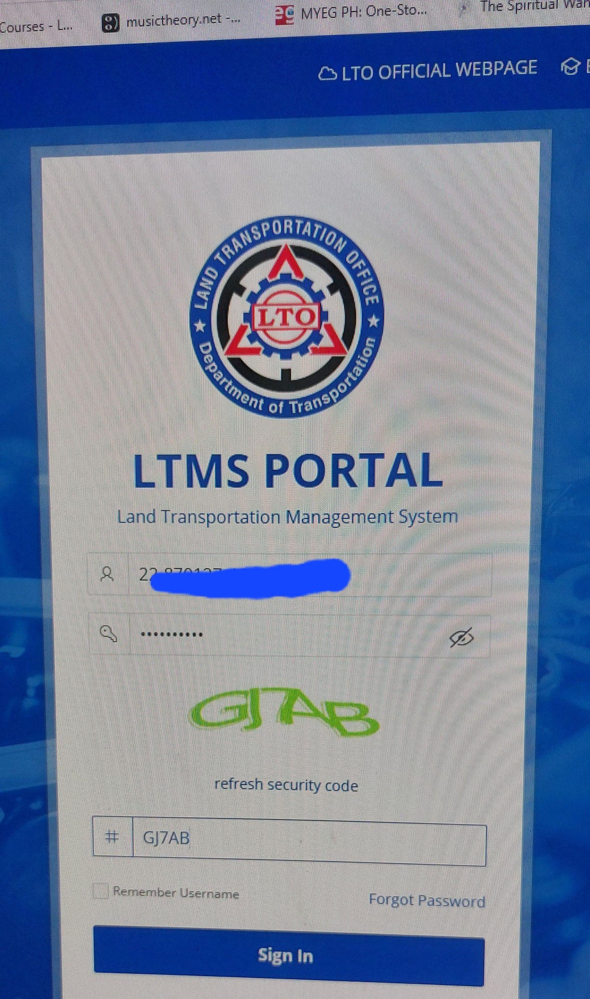 Andrea - SURVIVING THE LTO'S LTMS PORTAL. Today I had to do the online ...