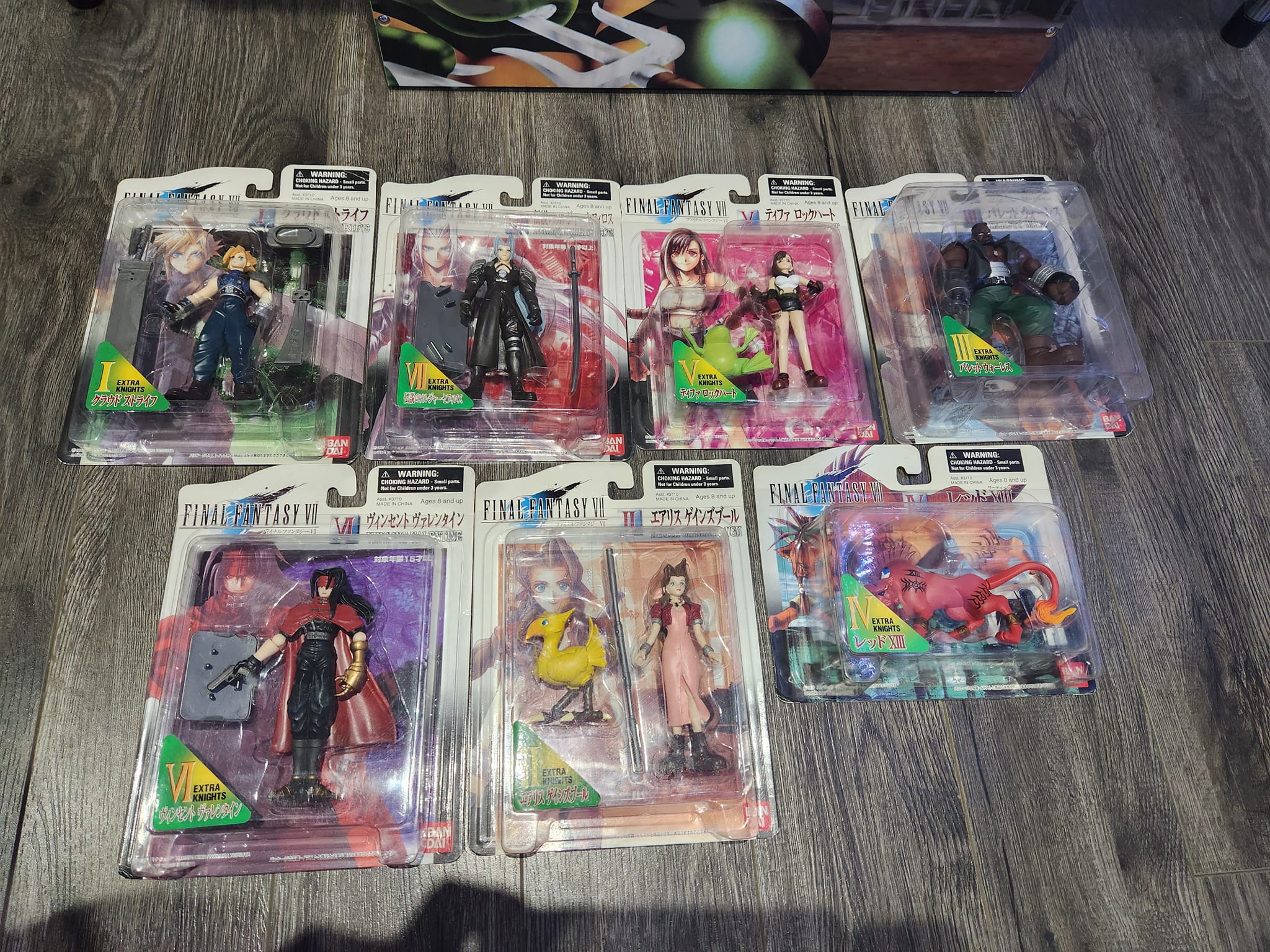 Final Fantasy 7 Cloud Extra Knights figure collection update