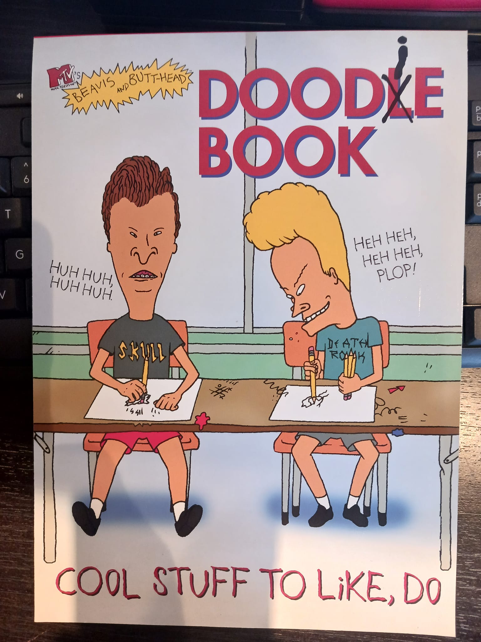 Finding old Beavis and Butthead book from 2005