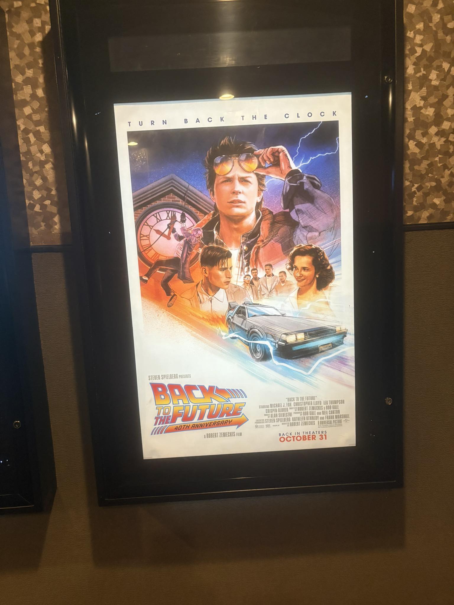 Just watched “Back To The Future “ in theater for its 40 anniversary
