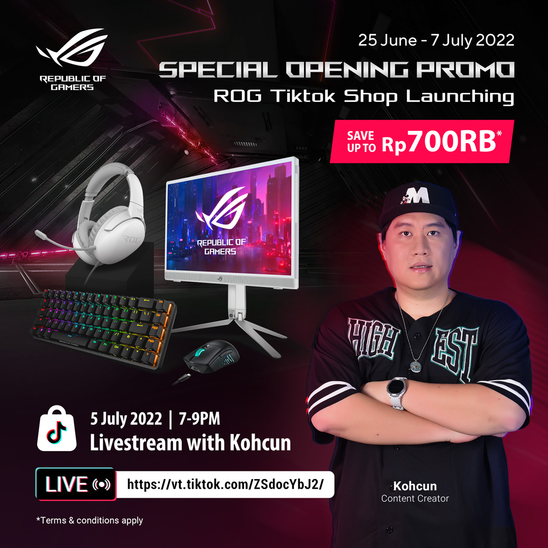 ⚡ Special Opening Promo: ROG... - ASUS Republic of Gamers