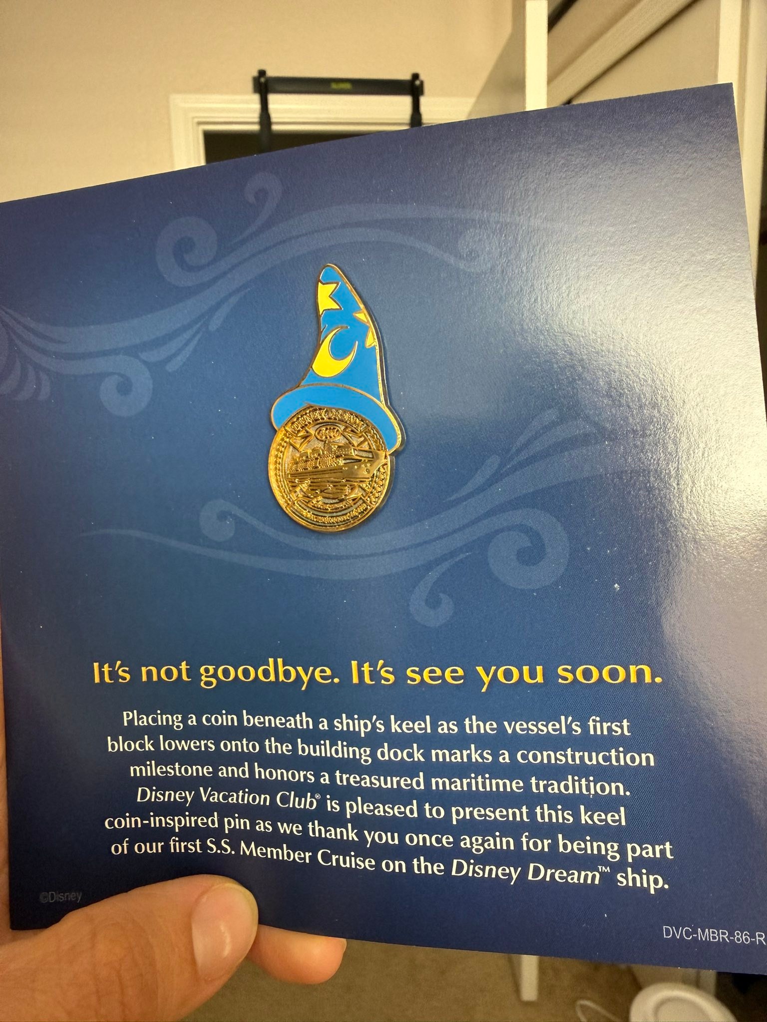 What are Disney Dream inaugural cruise pins?