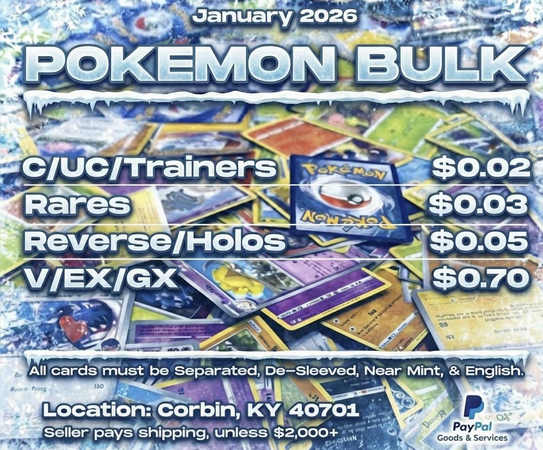 bulk trading pokemon cards TCG 100 LOT includes 20 foil cards  GGSmiths This versatile set makes a great party favor or stocking stuffer for pokemon enthusiasts of all ages. Pokemon Bulk Packaged Trading Cards