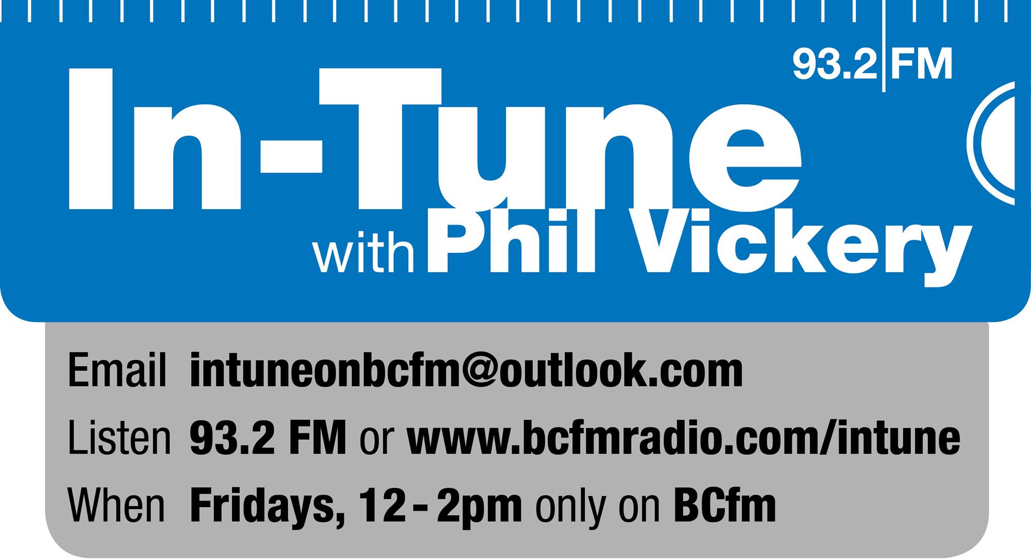 In-Tune on BCFM - The first In-Tune of December and second...