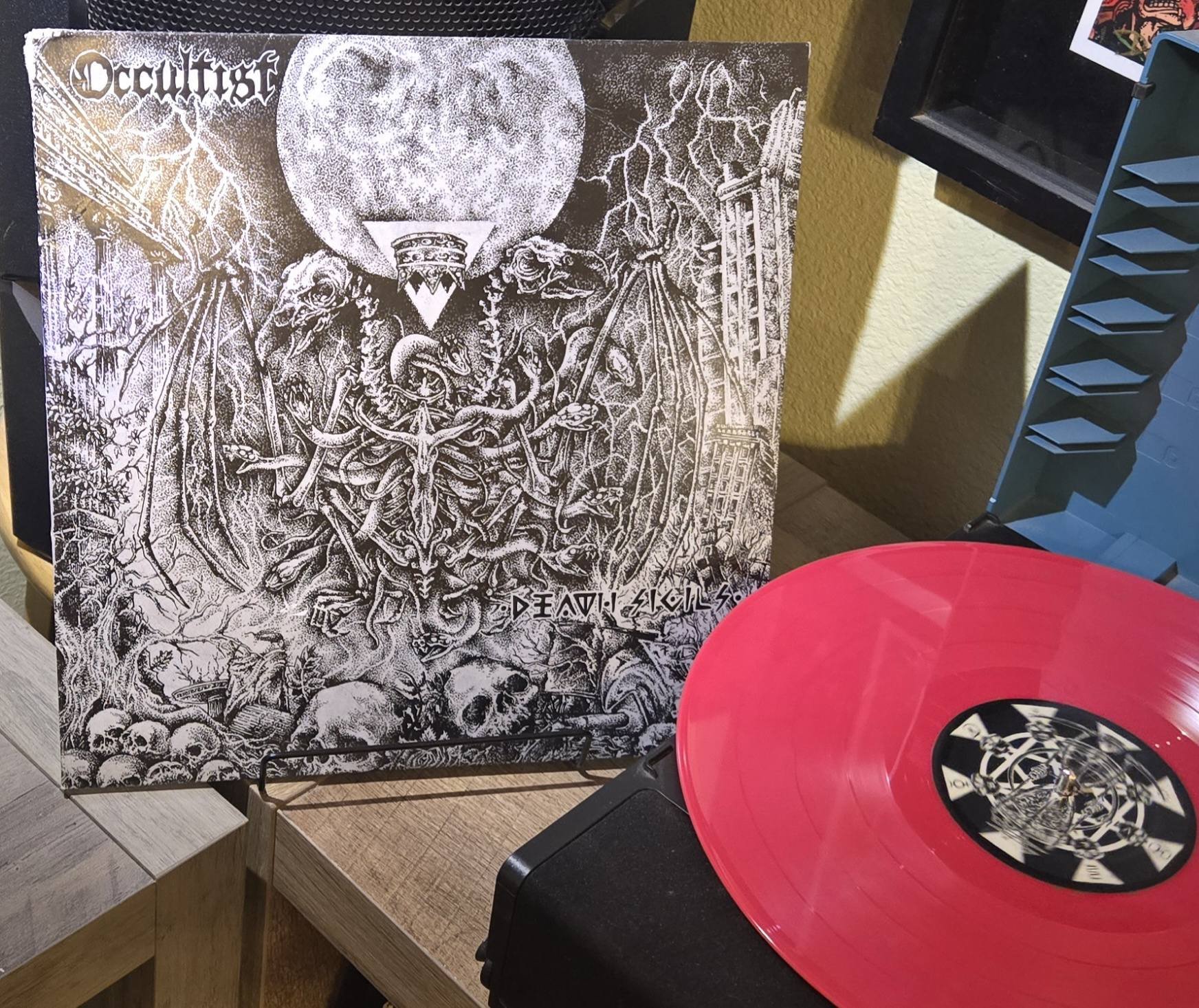 Occultist death sigils lp rare pressing