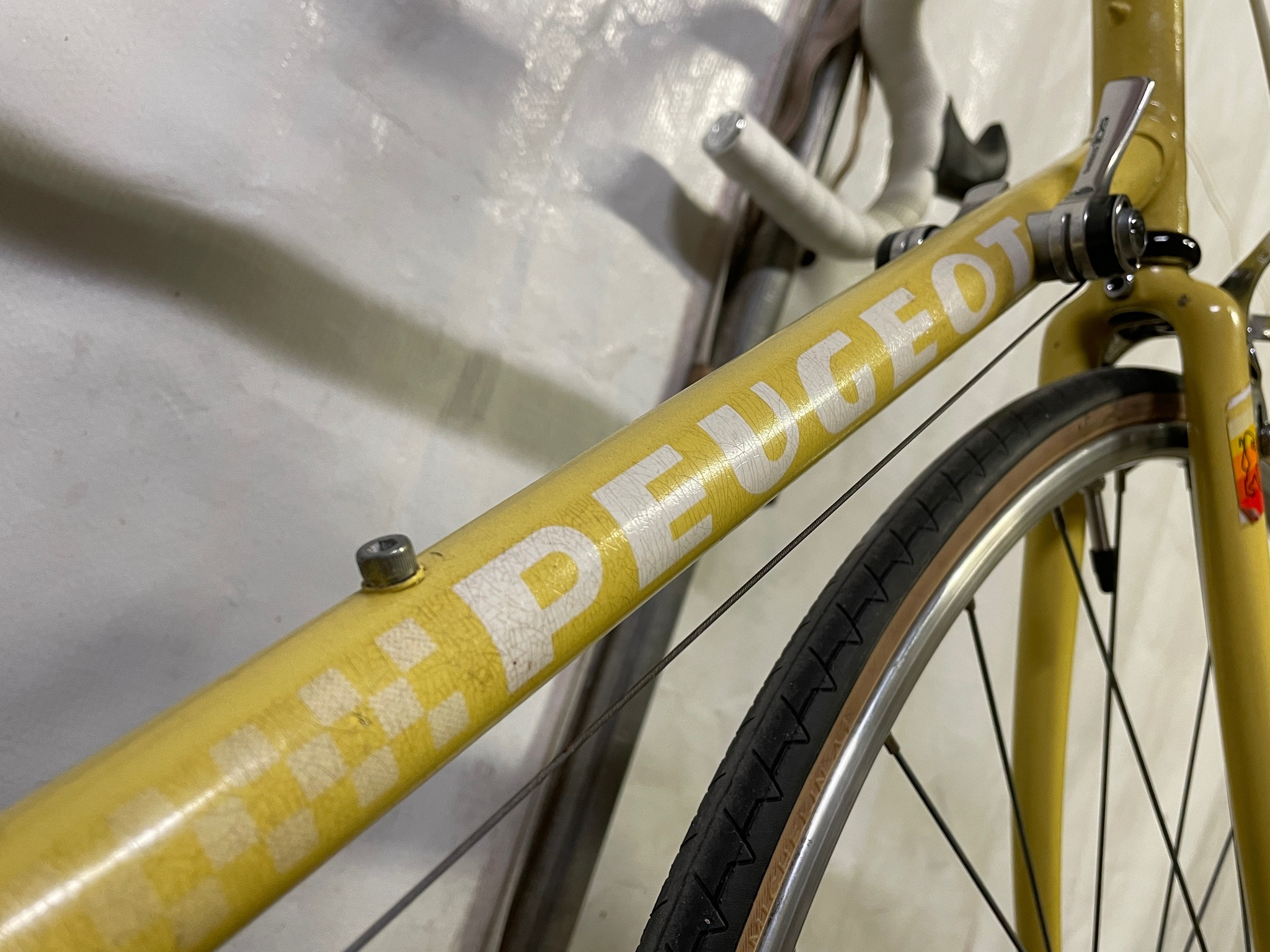 Restoring 1985 Peugeot Aneto with Reynolds 531 tubing
