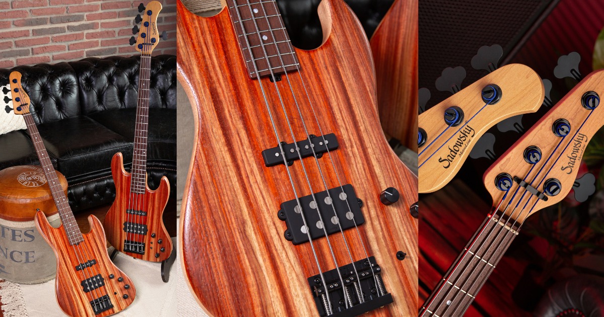 Sadowsky Pre-Owned: we just added a burgundy mist Metro MV5 that 