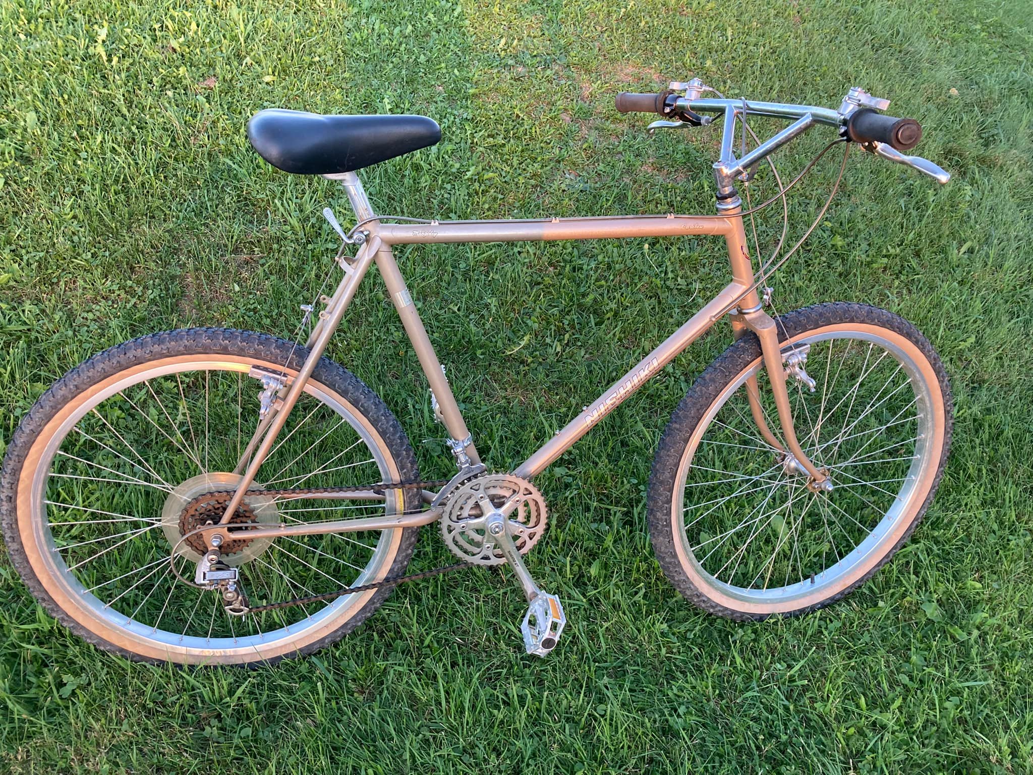 Nishiki Caribou bike with original parts