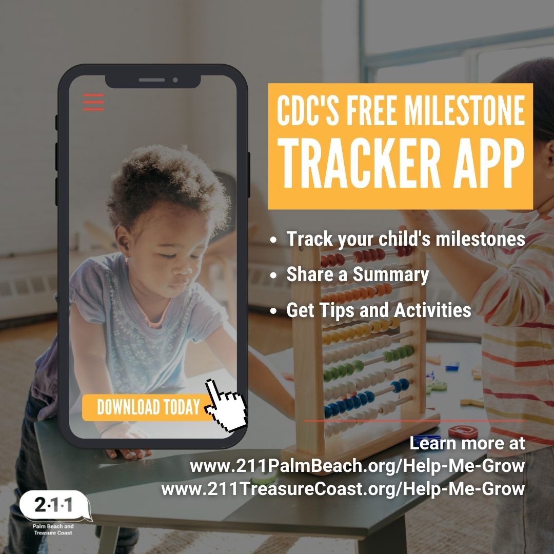 211 HelpLine - 🐤 Track your child’s milestones using...