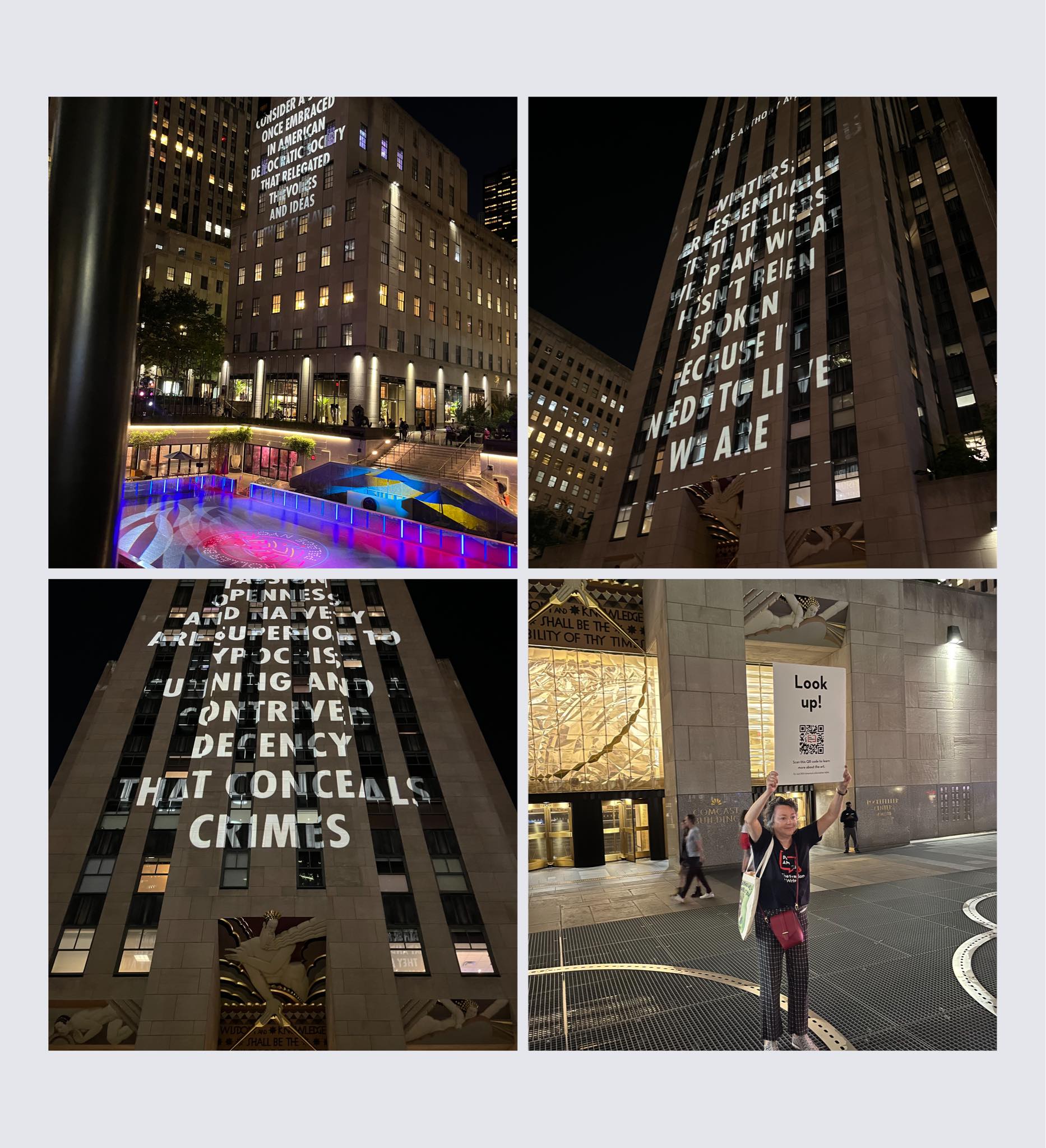 Jenny Holzer's 'Truisms' in Times Square