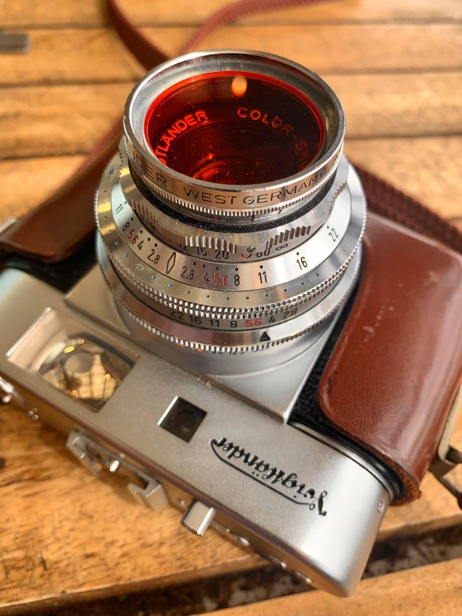 Voigtlander Vito BR rangefinder camera with 50mm Color-Skopar lens