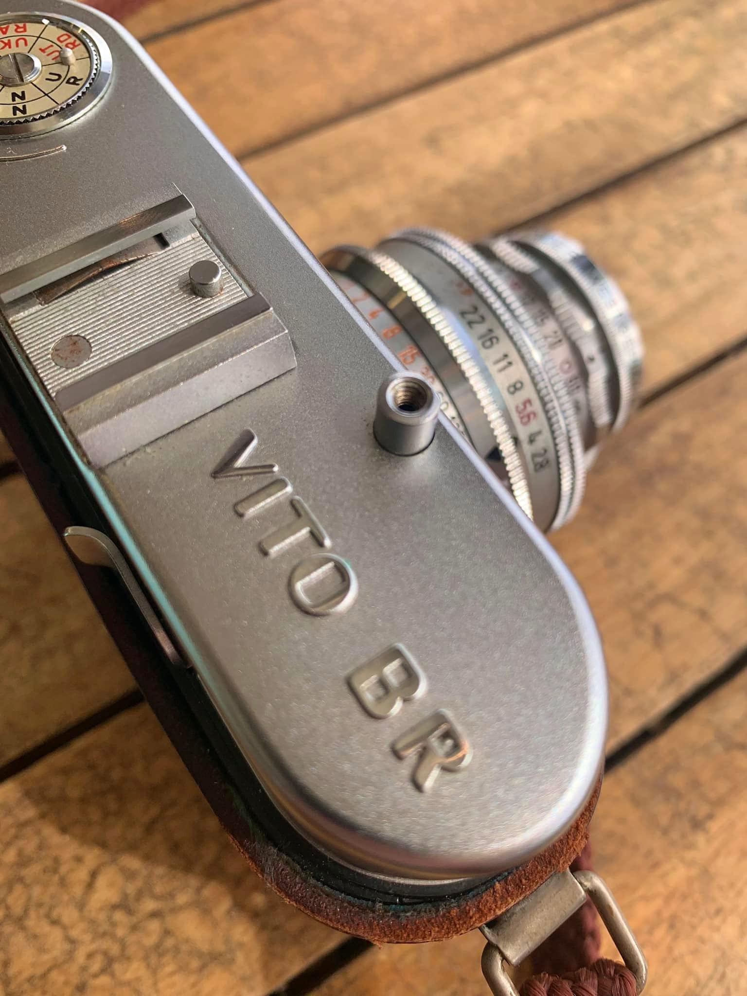 Voigtlander Vito BR rangefinder camera with 50mm Color-Skopar lens