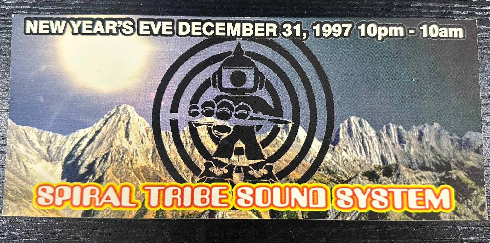 San Diego, CA 12/31//97 Flyer was designed Jennifer Bajorek
