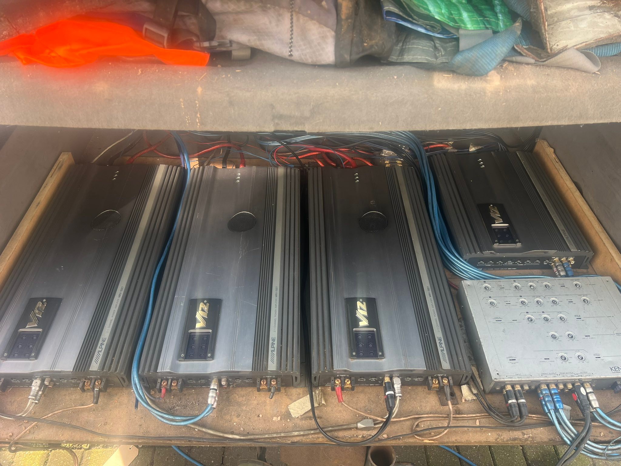 Selling my ALPINE Amps !!! 1505 $700/505 $375 /Link is FREE ,I