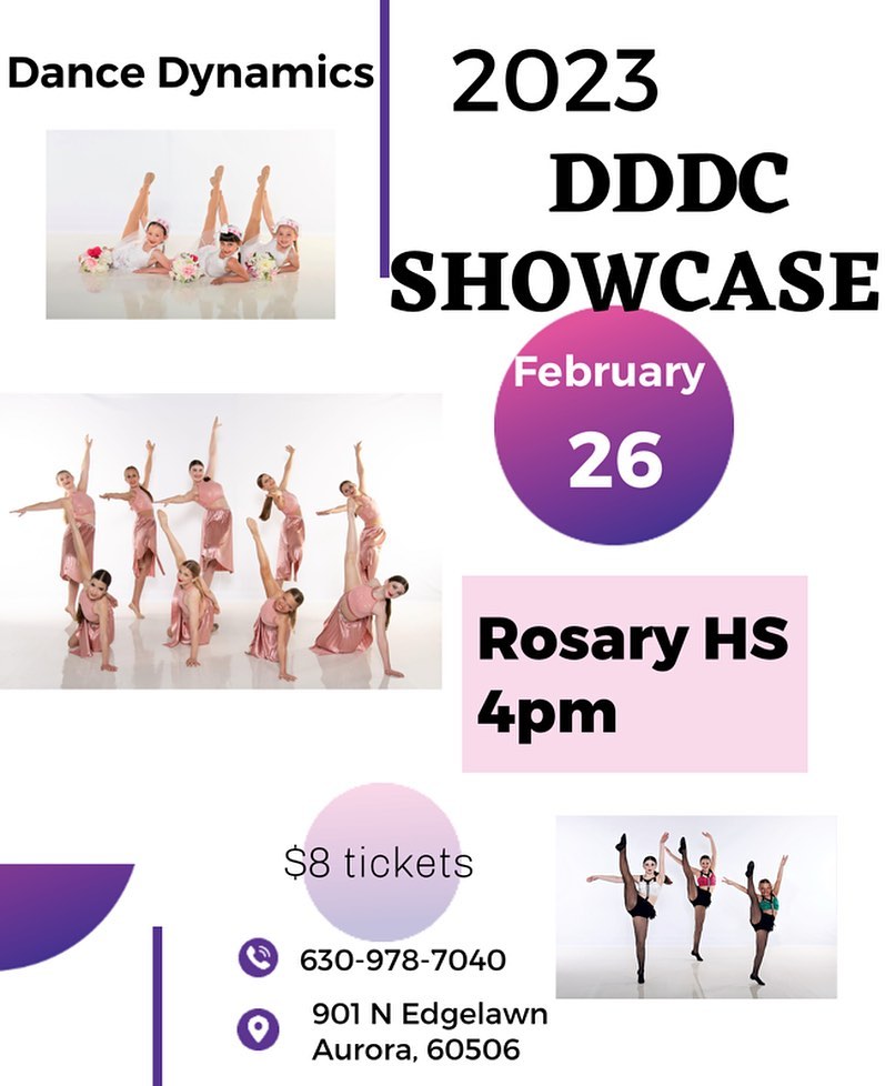 2023 DDDC showcase will be Sunday... - Dance Dynamics, Inc. | Facebook