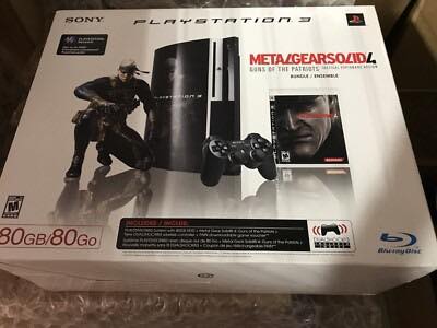 Jeu PS3 Metal Gear Solid 4 Platinum - Sans Notice - Bon état