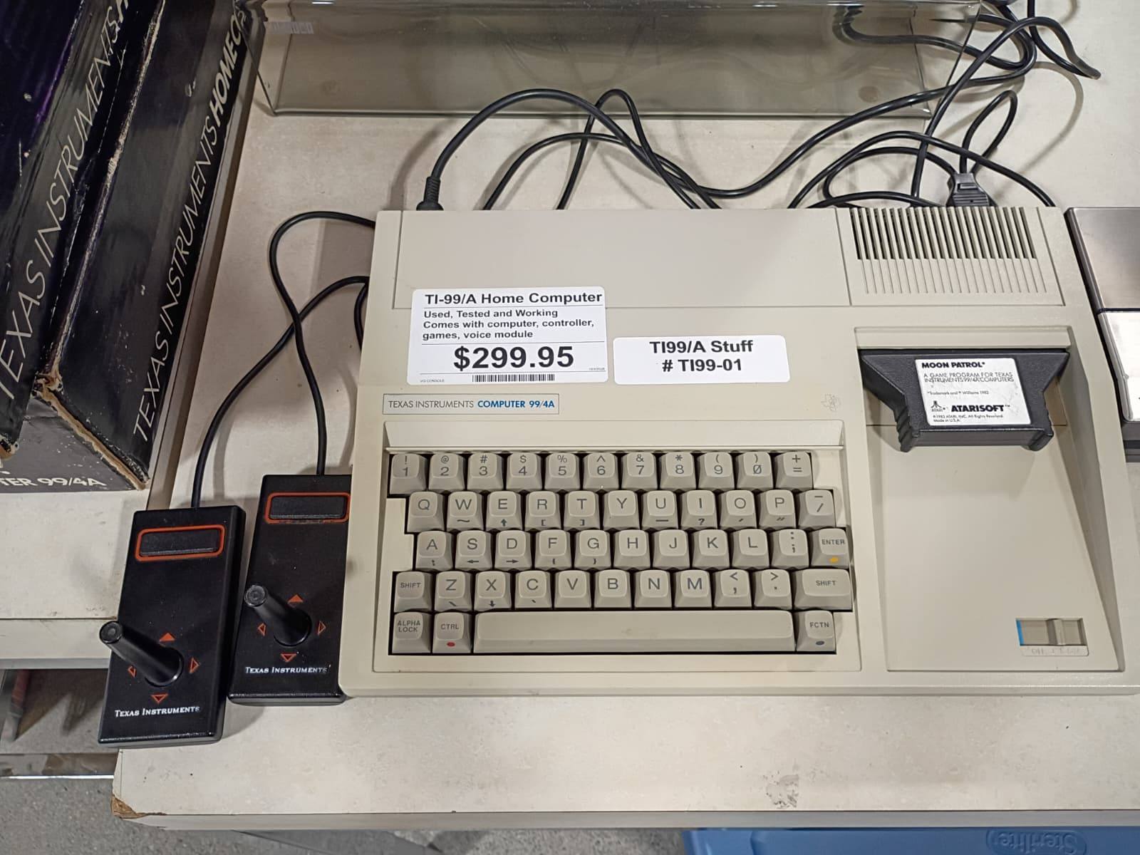 Items seen at our local surplus Electronics store on Saturday.