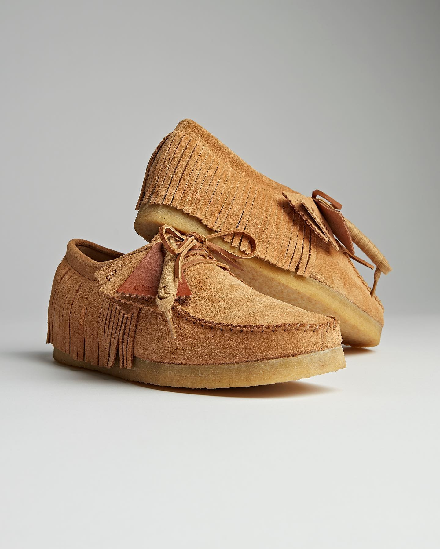 Clarks Originals x Inscire collaboration Wallabee shoes