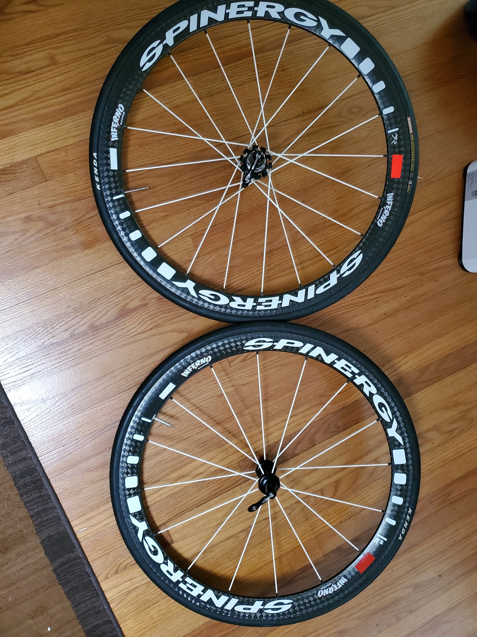 Selling a Spinergy Rev X Front wheel, tubular, 650C. Brack track