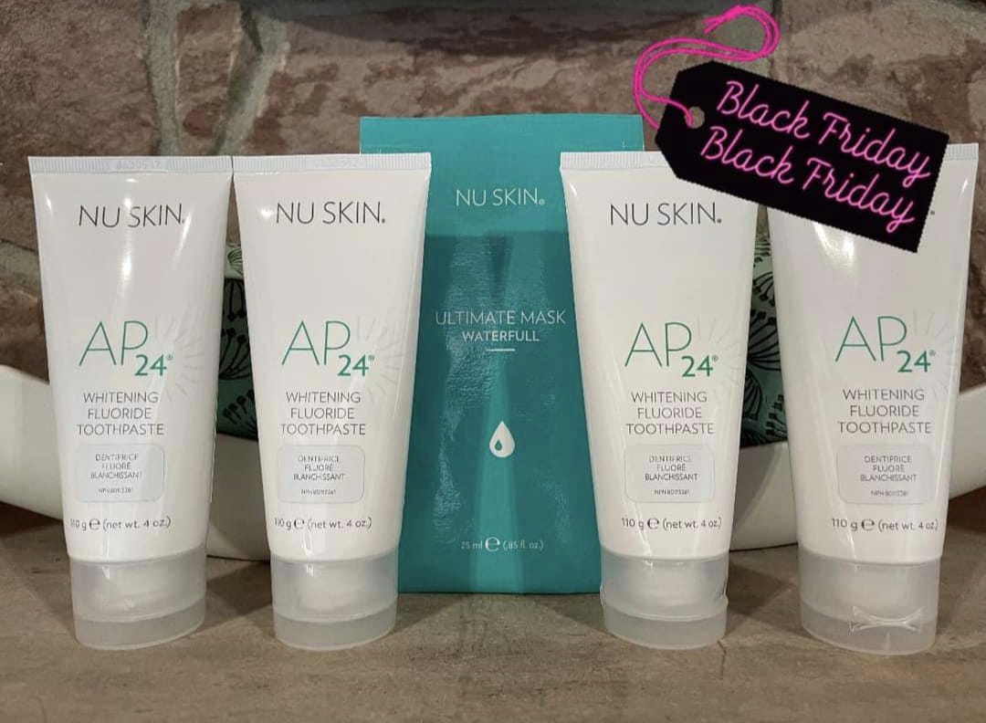 Lot De 5 Dentifrices Blanchissants NuSkin AP24 Au Fluor - Neuf Sous Emballage
