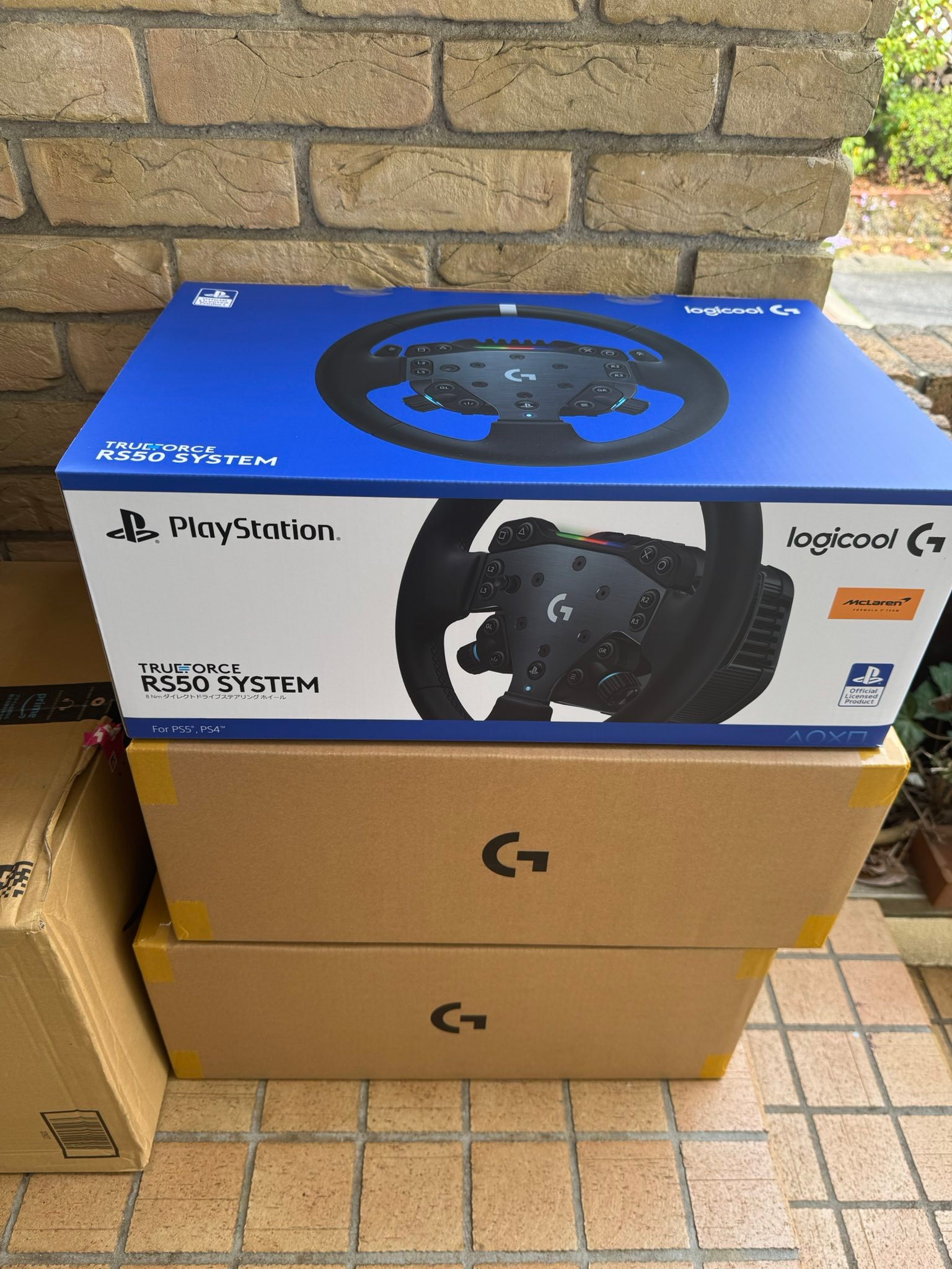 For Sale: Brand new Logitech / Logicool RS50 Steering Wheel and DD 